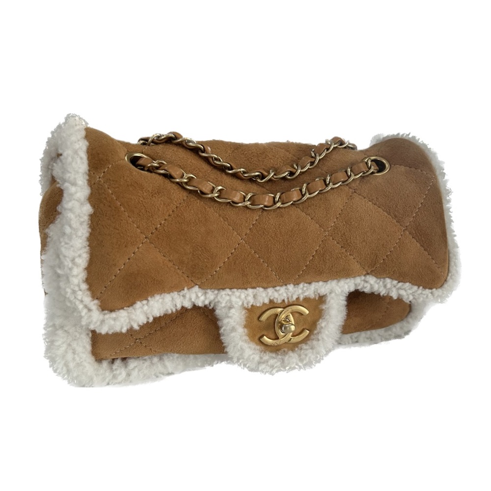 Chanel Shearling Flap Bag